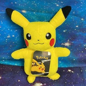 Pokemon Yellow and Black Pikachu Plush